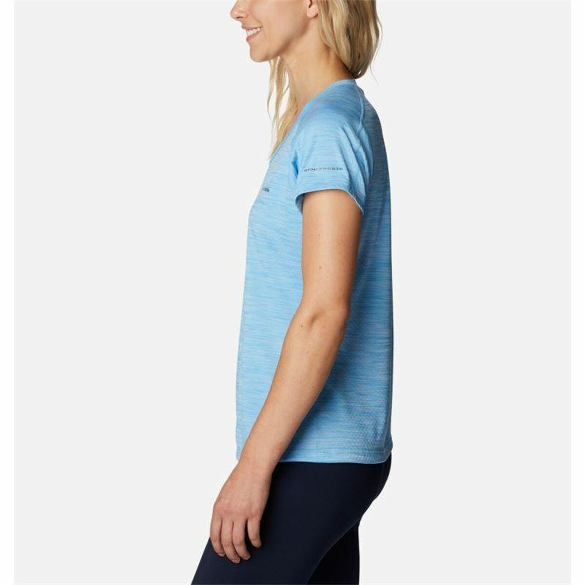 Dames-T-Shirt met Korte Mouwen Columbia Zero Rules™